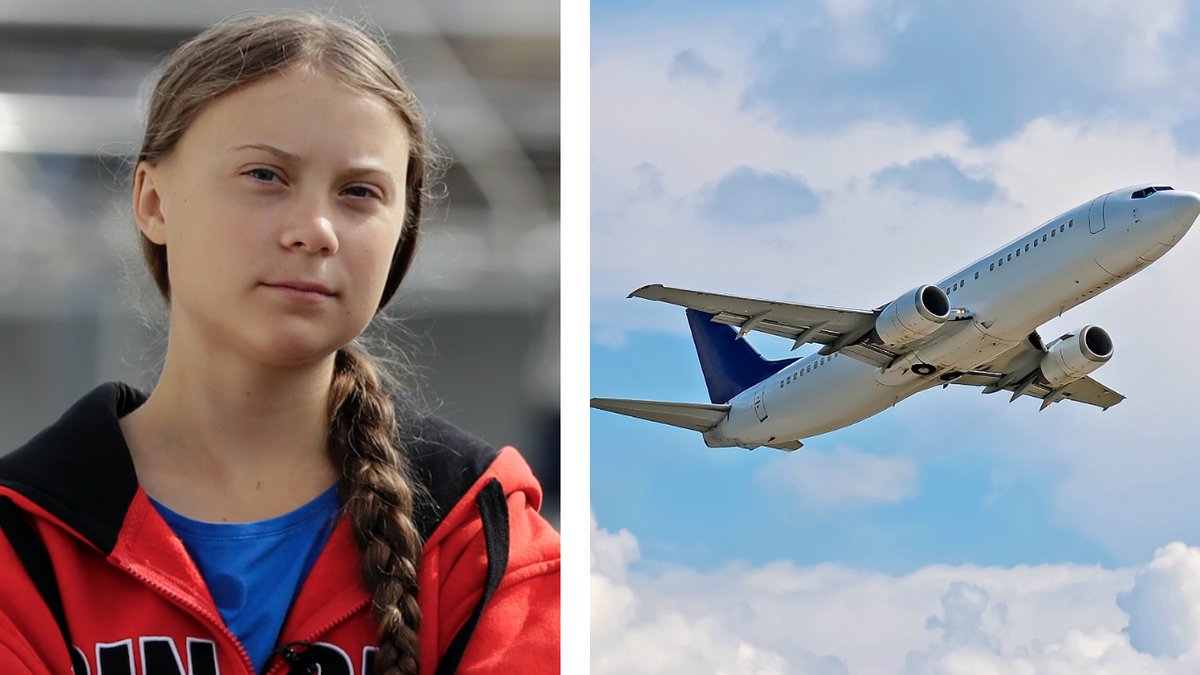 BBC-reporter-akte-flygplan-for-att-traffa-Greta-Thunberg